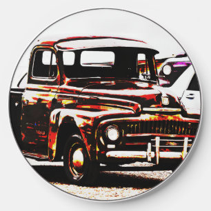 Old Pickup Truck Classic Car Art Charger