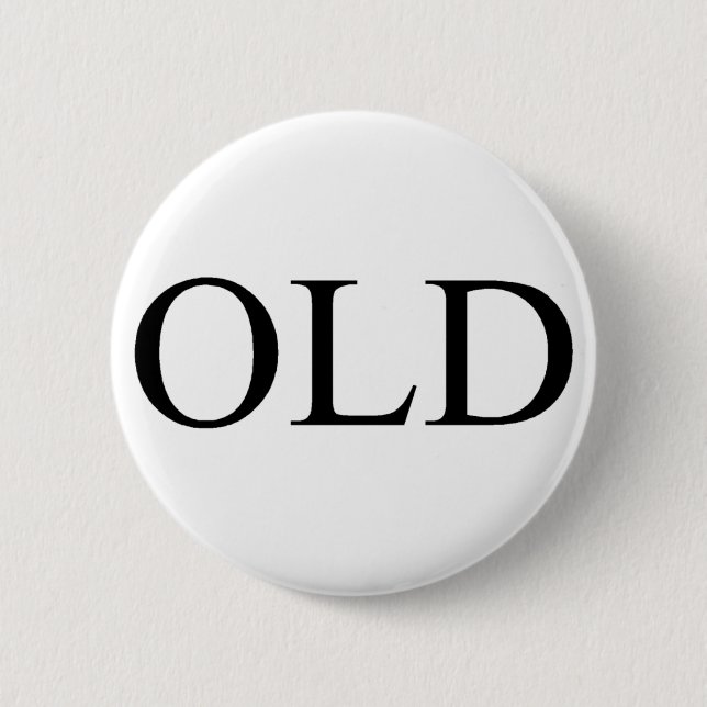 Old Pinback Button (Front)