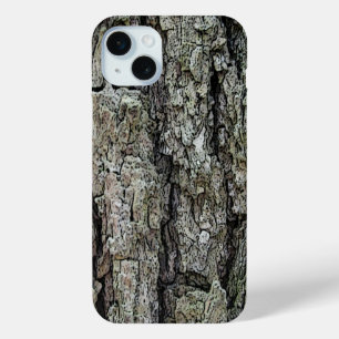 Old Pine Bark iPhone 15 Plus Case