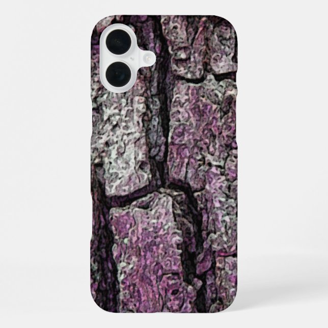 Old Pine Bark Iphone Case (Back)