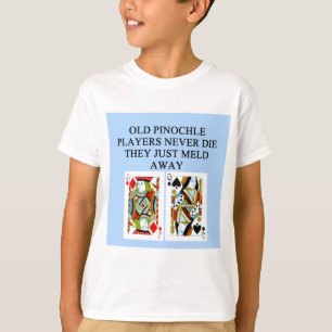 old pinochle player T-Shirt
