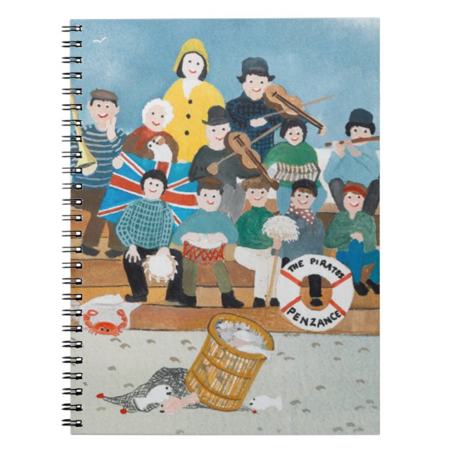 Old Pirates of Penzance Notebook (Front)