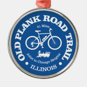 Old Plank Road Trail (cycling) Metal Ornament