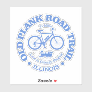 Old Plank Road Trail (cycling) Sticker