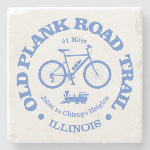 Old Plank Road Trail (cycling) Stone Coaster