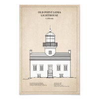 Old Point Loma Lighthouse - California - SBD