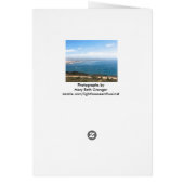 Old  Point Loma Lighthouse Cards (Back)