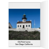 Old  Point Loma Lighthouse Cards (Inside (Left))