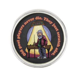 Old Pool Players Lapel Pin