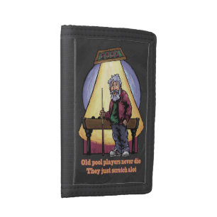 Old Pool Players Tri-fold Wallet