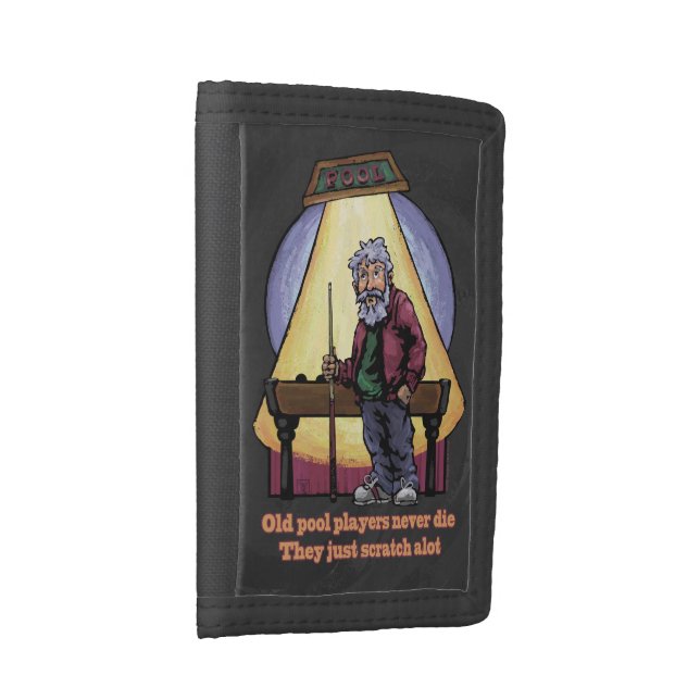 Old Pool Players Tri-fold Wallet (Side)