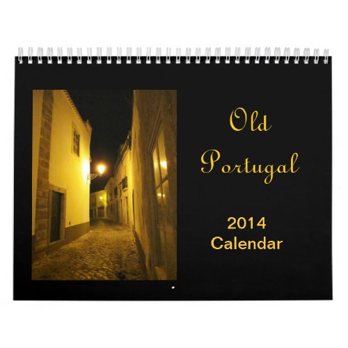Old Portugal Calendar 2014