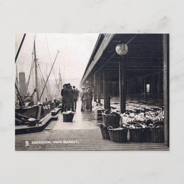 Old Postcard - Aberdeen, Scotland (Front)