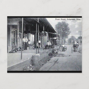 Old Postcard - Ackerman, Mississippi
