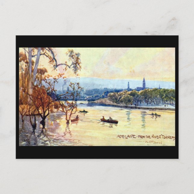 Old Postcard - Adelaide, South Australia (Front)