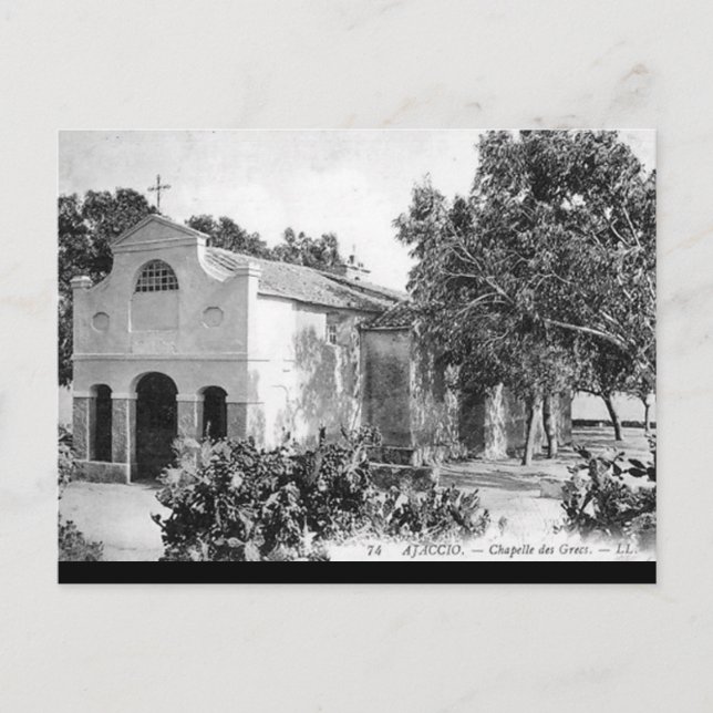 Old Postcard - Ajaccio, Corse (Front)