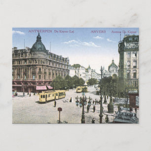Old Postcard - Antwerp/Anvers, Belgium