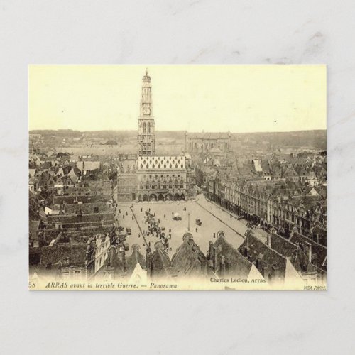 Old Postcard _ Arras Pas_de_Calais France