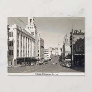 Old Postcard - Auckland, New Zealand