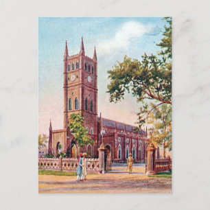 Old Postcard - Bangalore (Bengaluru), India.