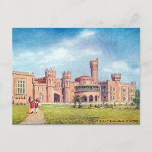 Old Postcard, Bangalore (Bengaluru), India Postcard