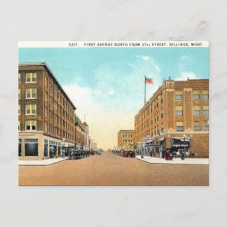 Old Postcard - Billings, Montana