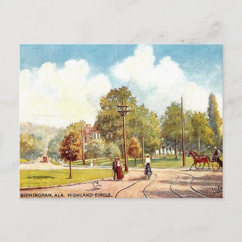 Old Postcard _ Birmingham Alabama