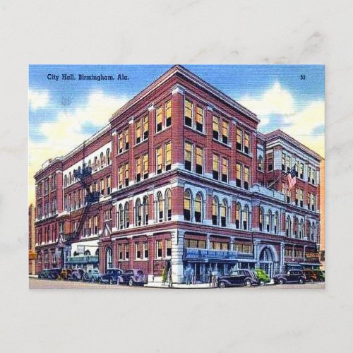 Old Postcard _ Birmingham Alabama USA