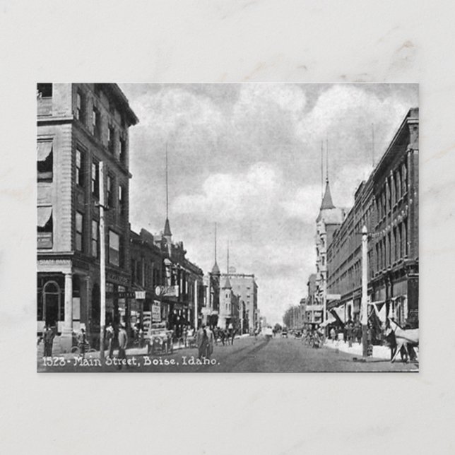 Old Postcard - Boise, Idaho, USA (Front)