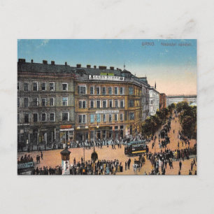 Old Postcard - Brno, Czech Republic