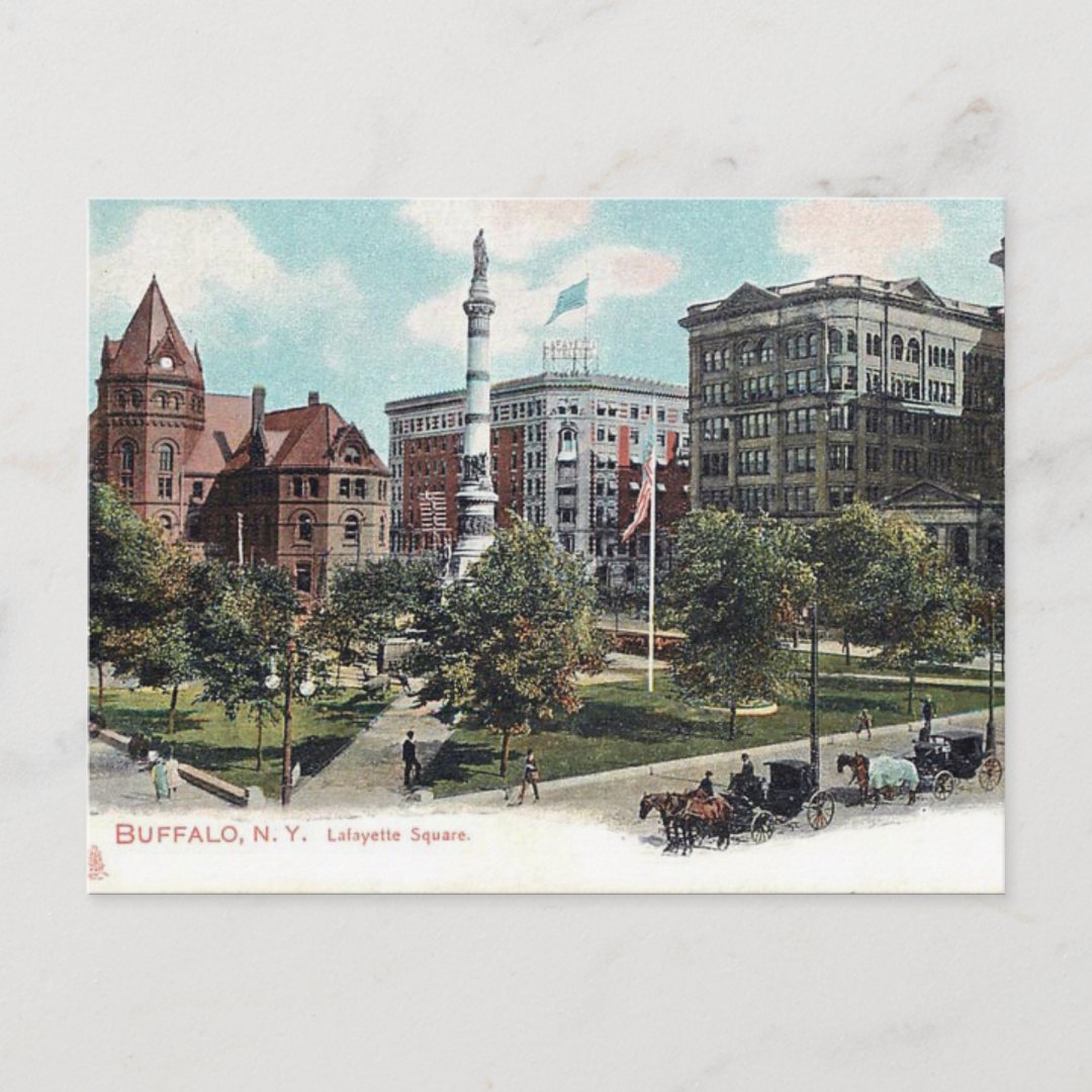 Old Postcard - Buffalo, New York, Usa 