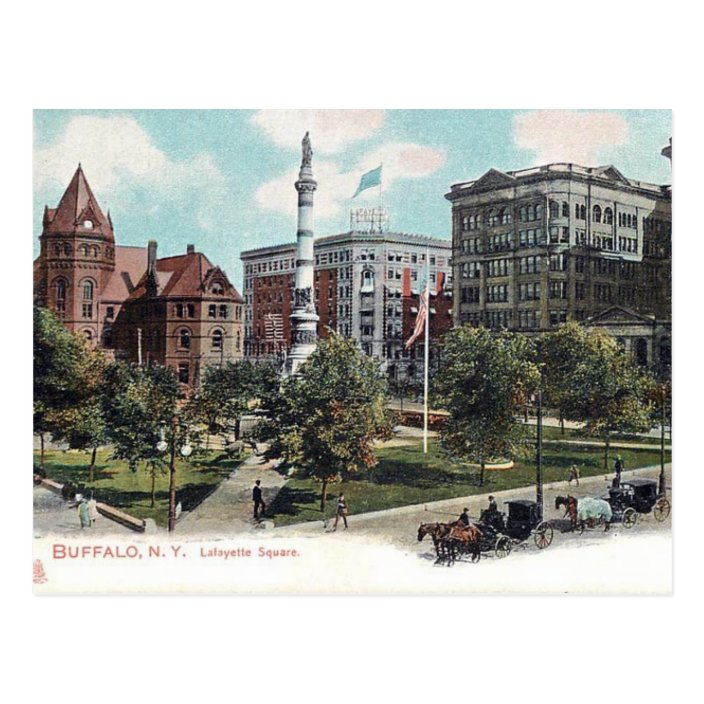 Old Postcard - Buffalo, New York, Usa 