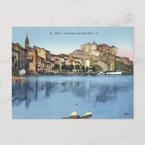 Old Postcard _ Calvi Haute Corse
