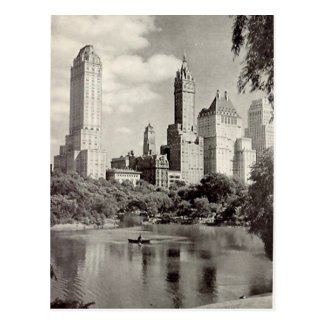 Old Postcard - Central Park, New York City