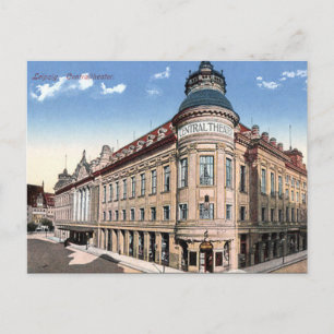 Old Postcard - Central Theater, Leipzig