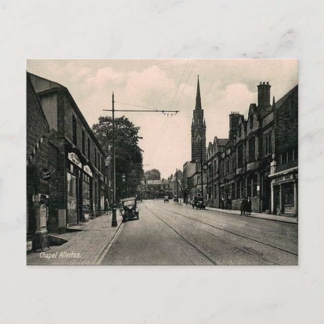 Old Postcard - Chapel Allerton, Leeds (Front)