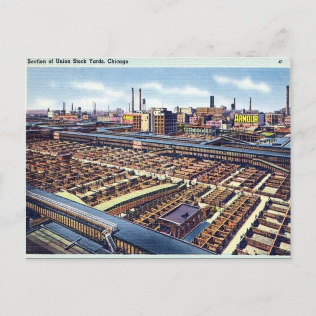 Old Postcard - Chicago, Illinois (Front)