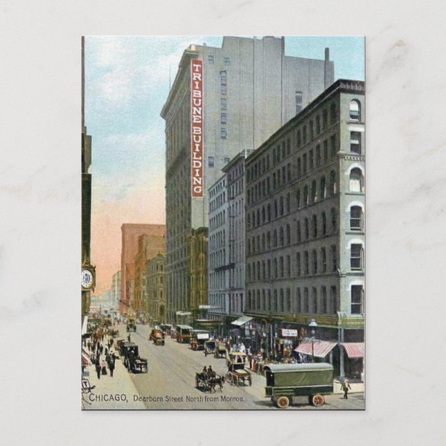 Old Postcard - Chicago, Illinois (Front)