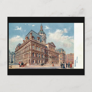 Old Postcard - City Hall, Baltimore, Maryland
