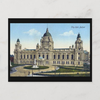 Old Postcard - City Hall, Belfast