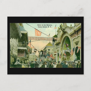 Old Postcard - Coney Island, New York City