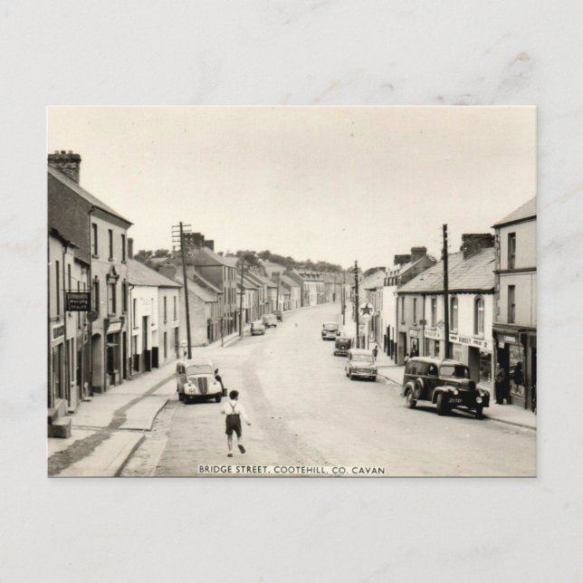 Old Postcard - Cootehill, Co Cavan (Front)