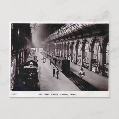 Old Postcard _ Crystal Palace London