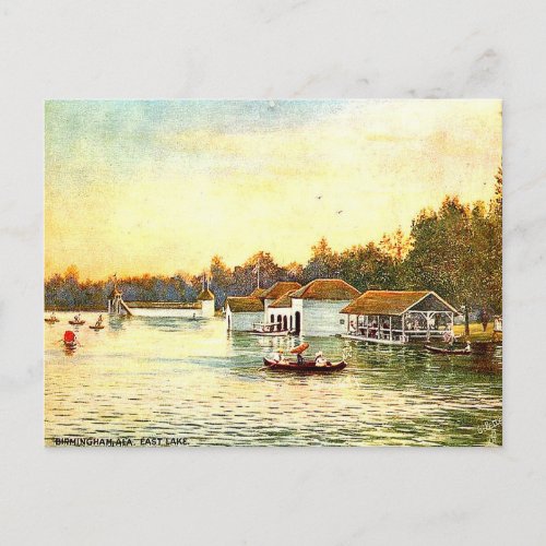 Old Postcard _ East Lake Birmingham Alabama