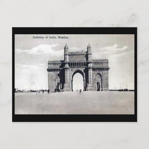 Old Postcard _ Gateway of India Mumbai