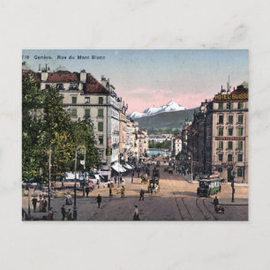 Old Postcard - Geneva, Switzerland