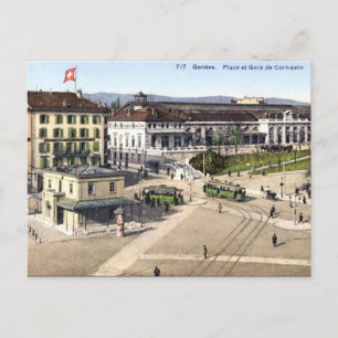 Old Postcard - Geneva, Switzerland