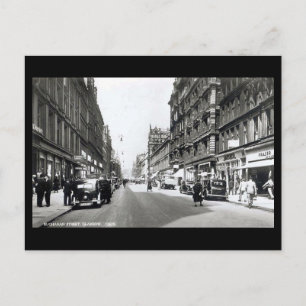Old Postcard, Glasgow, Buchanan Street Postcard