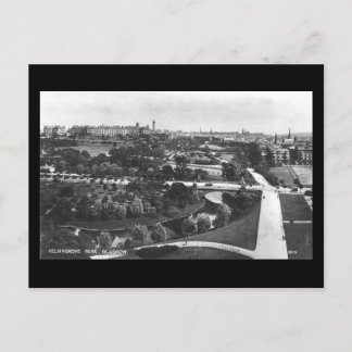 Old Postcard, Glasgow, Kelvingrove Park Postcard