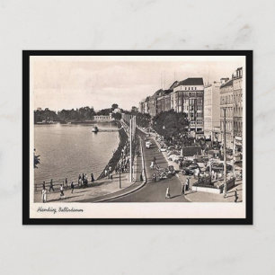Old Postcard - Hamburg, Ballindamm